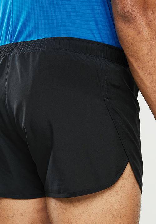 ASICS - Silver split short - black