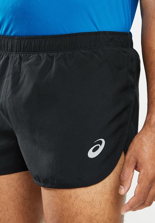 ASICS - Silver split short - black