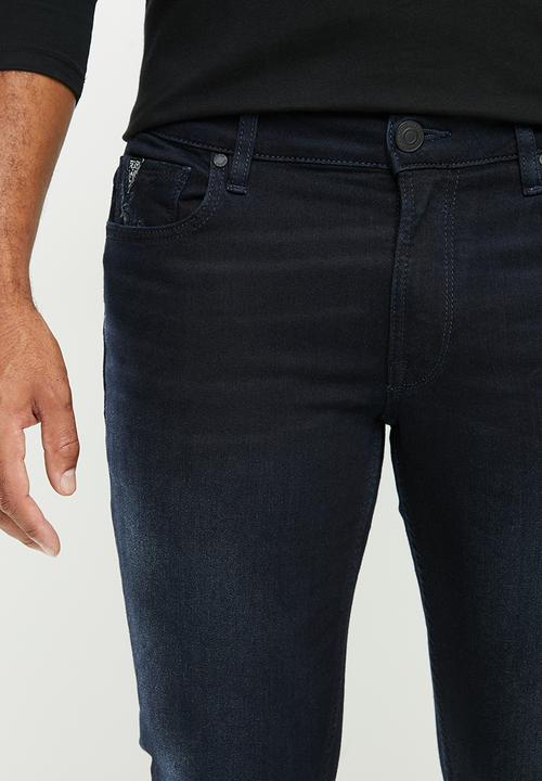 GUESS - Skinny lanewood wash - dark blue