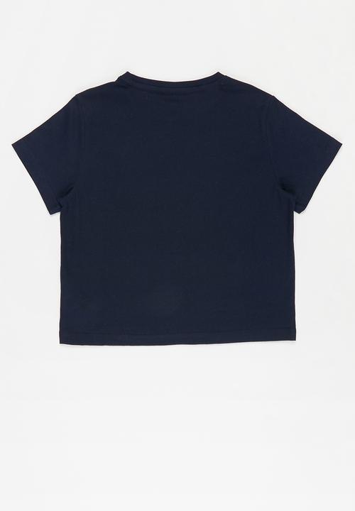 FILA - Storm crop box tee - navy