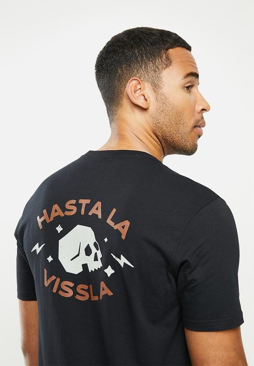 Vissla  - Hasta la vista tee - black