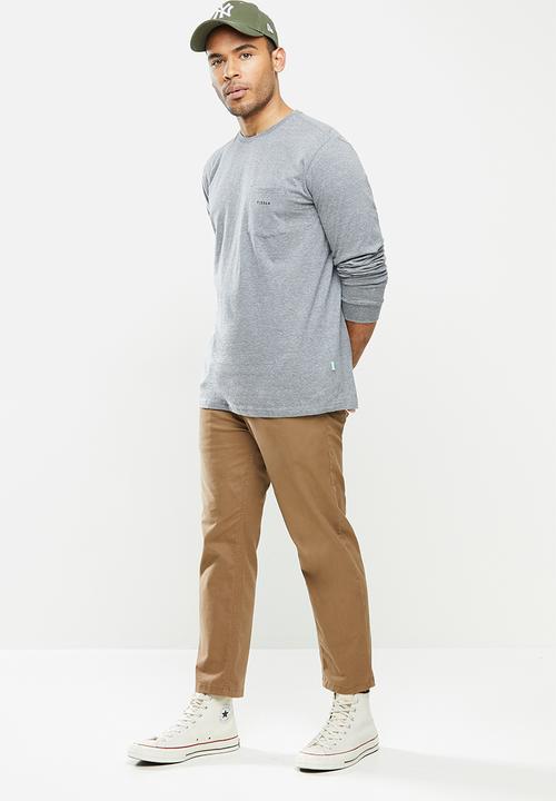 Vissla  - Vintage vissla heather long sleeve - grey 