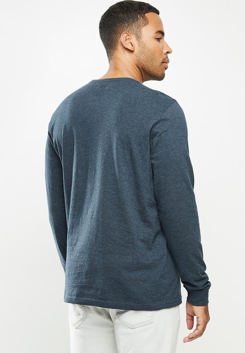 Vissla  - Vintage vissla heather long sleeve - navy