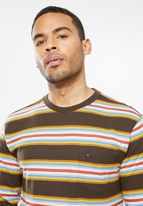 Vissla  - Valley ls pocket tee - multi