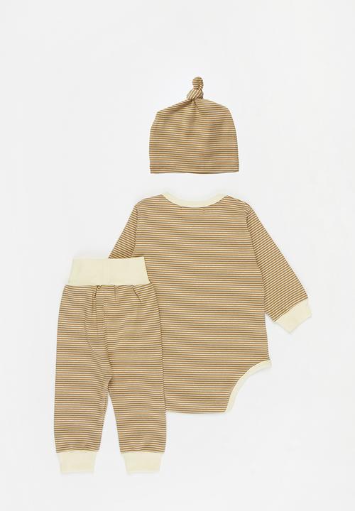Baby Star - 3 piece set - brown