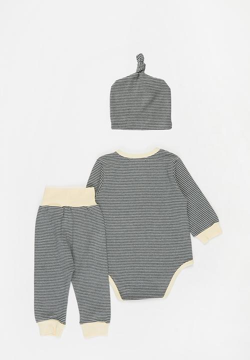 Baby Star - 3 piece set - grey