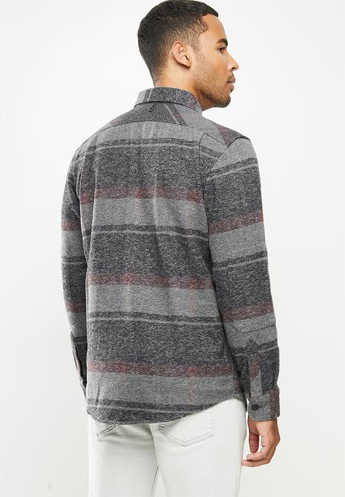 Vissla  - Barns long sleeve flannel - multi