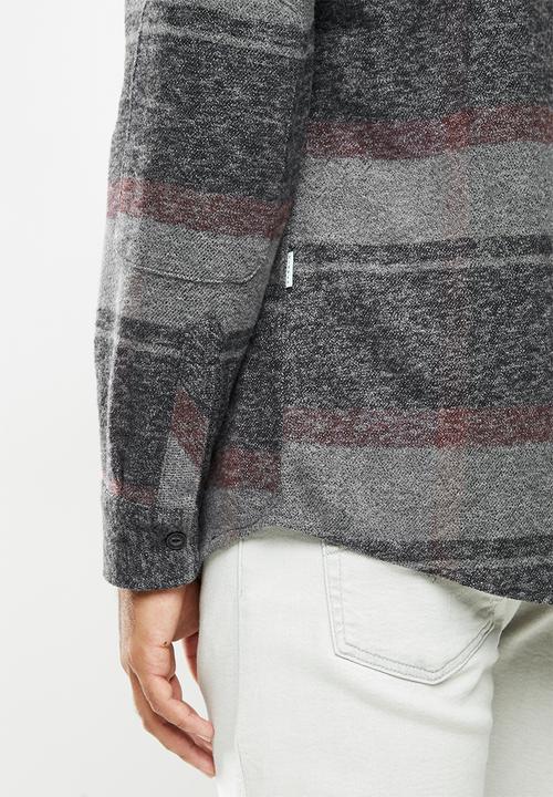 Vissla  - Barns long sleeve flannel - multi
