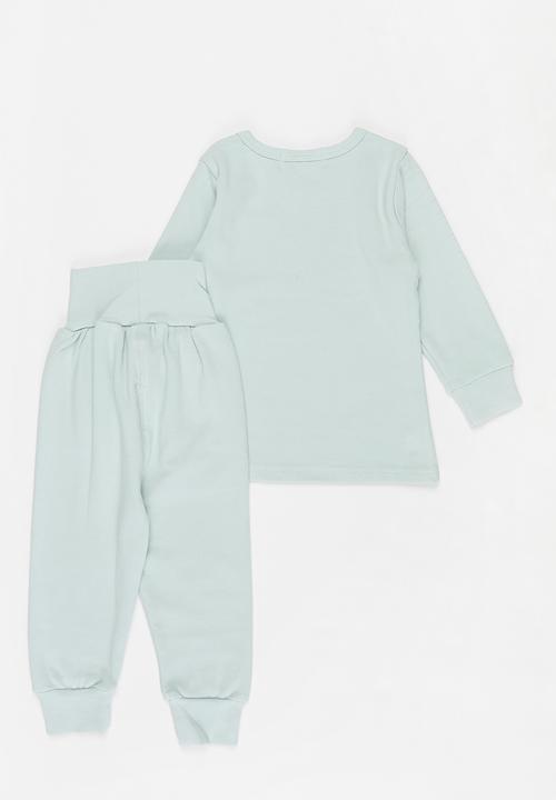 Baby Star - Unisex 2 piece set - dusty blue