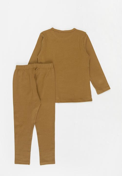 Baby Star - 2 piece set - tan