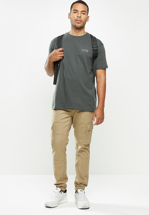 Billabong  - Arch wave tee - off black