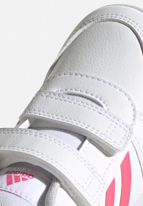 adidas Performance - Tensaur c - white & pink 