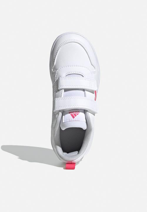 adidas Performance - Tensaur c - white & pink 