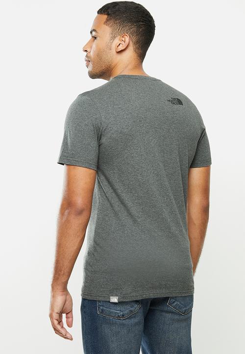 The North Face - Short sleeve mountain line tee - grey 