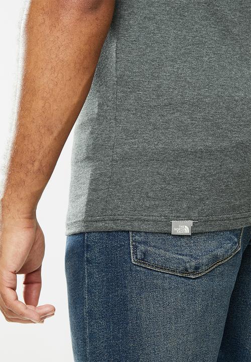 The North Face - Short sleeve mountain line tee - grey 