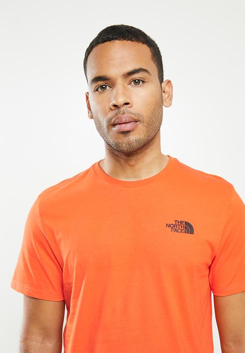 The North Face - Short sleeve redbox tee - orange 