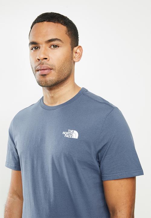 The North Face - Short sleeve redbox tee - blue