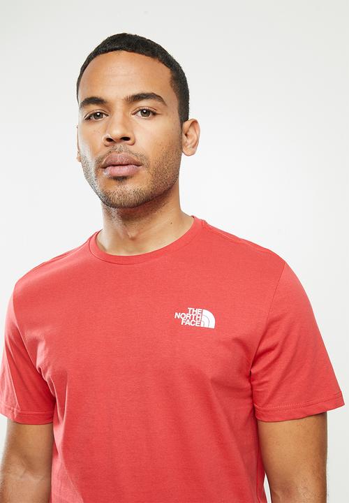 The North Face - Short sleeve redbox tee - red