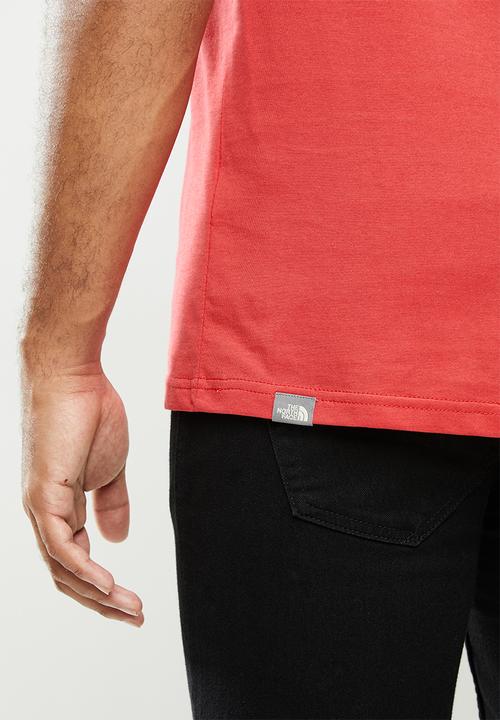 The North Face - Short sleeve redbox tee - red