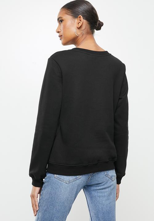SISSY BOY - Marla: logo sweater - black
