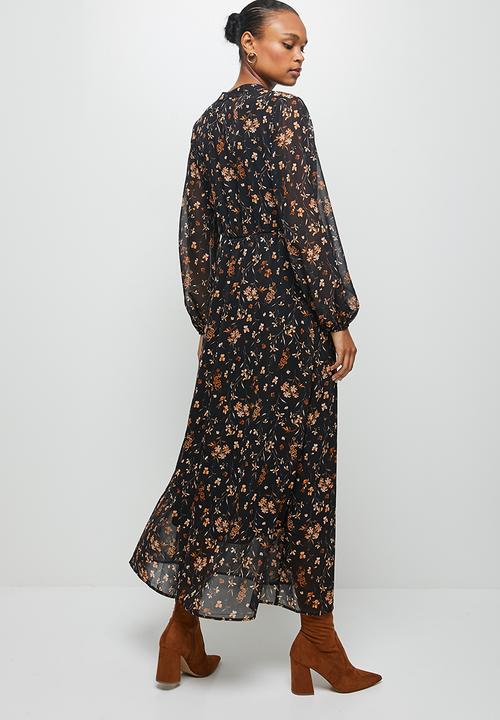 edit - Neck tie soft femme maxi - multi 