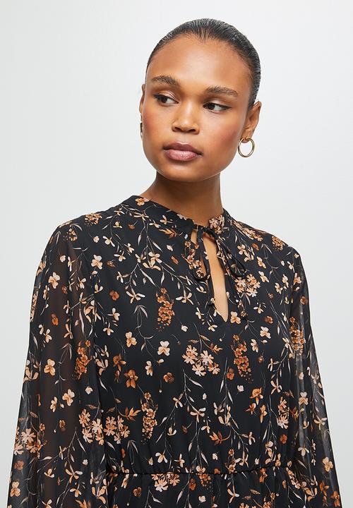 edit - Neck tie soft femme maxi - multi 