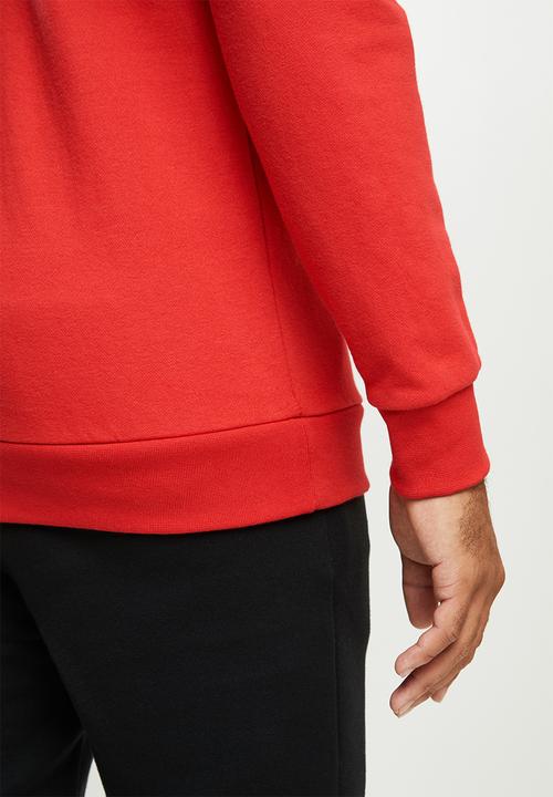 adidas Performance - Bl ft sweatshirt - red