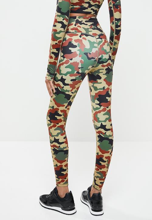 SISSY BOY - Sissyboy sport: camo printed leggings - multi 