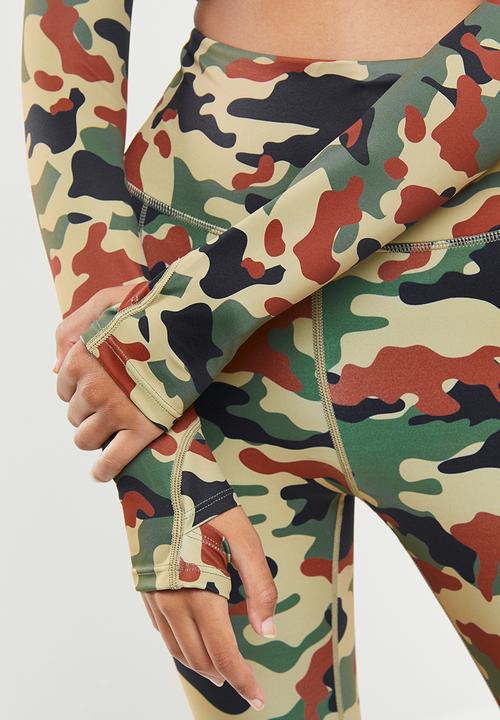 SISSY BOY - Sissyboy sport: camo printed leggings - multi 