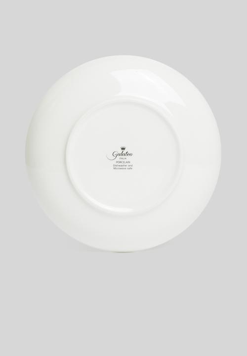 Galateo - Ombre side plate set of 4 - black 