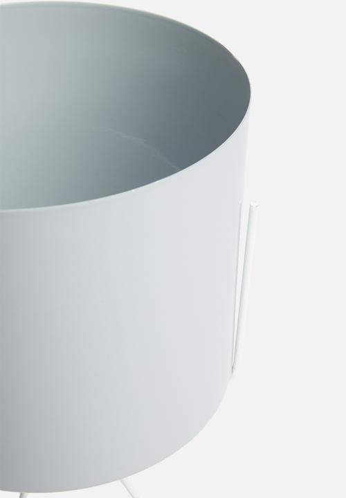 H&S - Planter on stand - medium grey