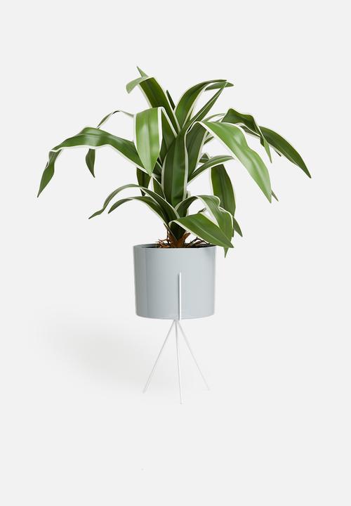 H&S - Planter on stand - medium grey