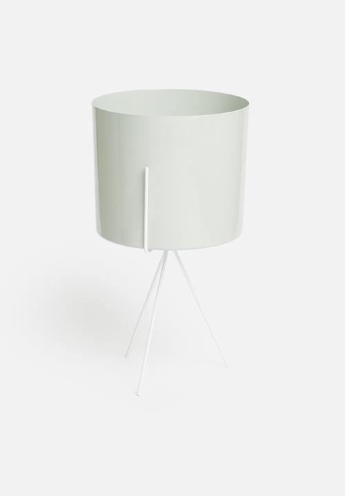 H&S - Planter on stand - light grey