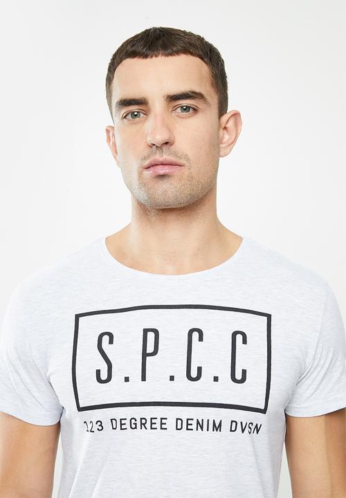 S.P.C.C - Abram straight hem tee - grey