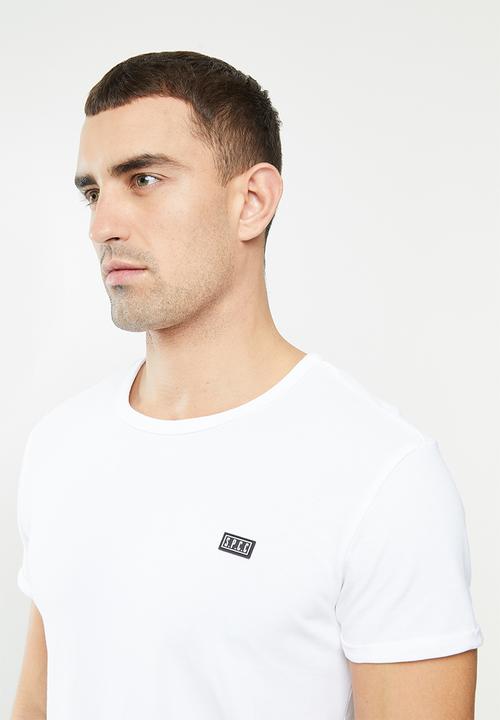 S.P.C.C - Edgerton scooped hem tee - white