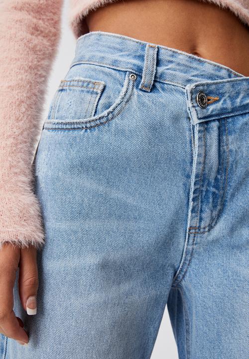 Factorie - Asymetrical waist jean - blue