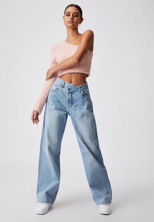 Factorie - Asymetrical waist jean - blue