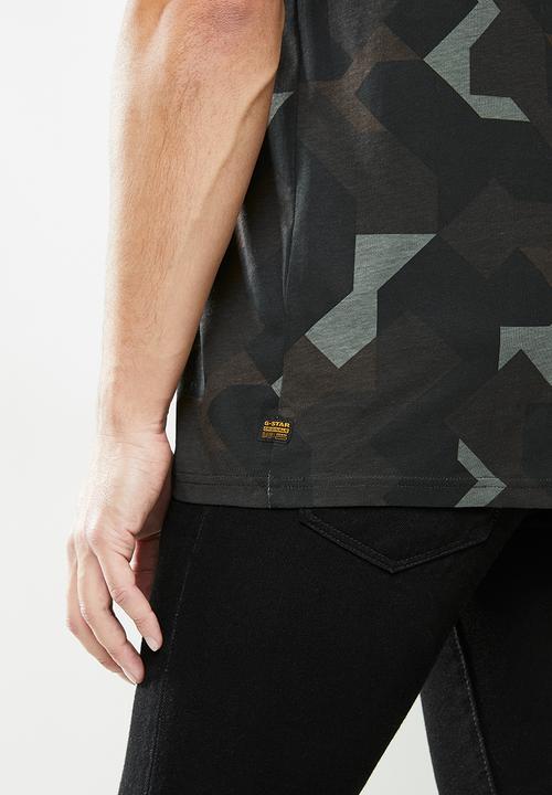 G-STAR - Zb graphic 3 r t short sleeve - multi
