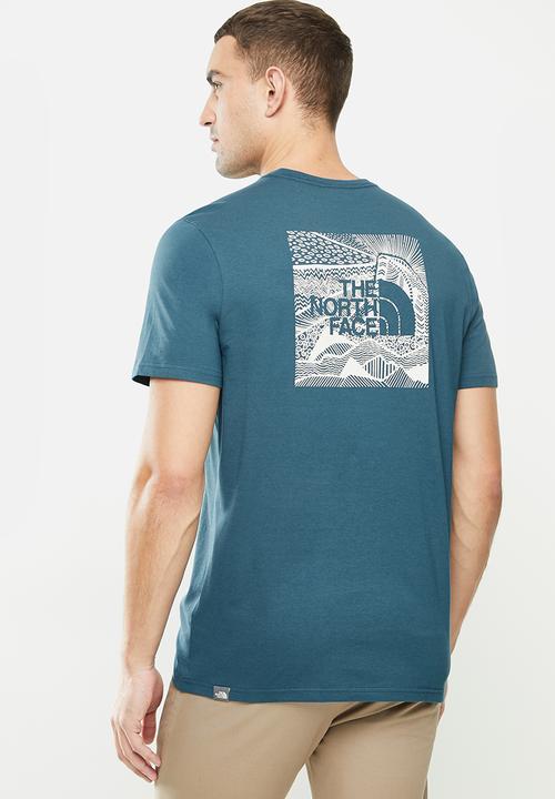 The North Face - Short sleeve redbox celebration tee - blue