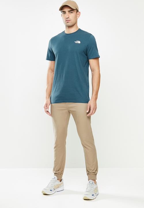 The North Face - Short sleeve redbox celebration tee - blue