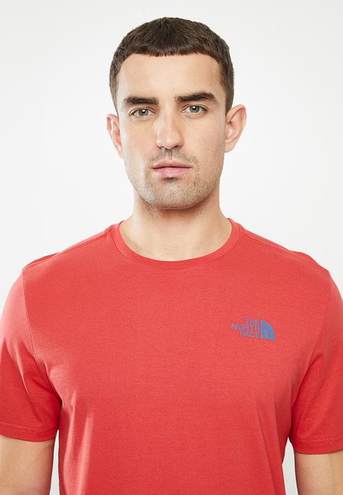 The North Face - Short sleeve redbox celebration tee - red