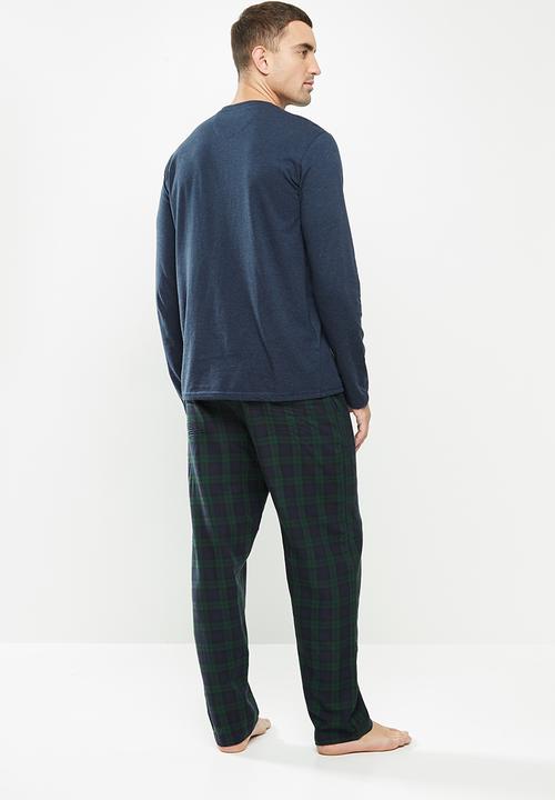 MANGO - Piwatch pyjama pack - navy
