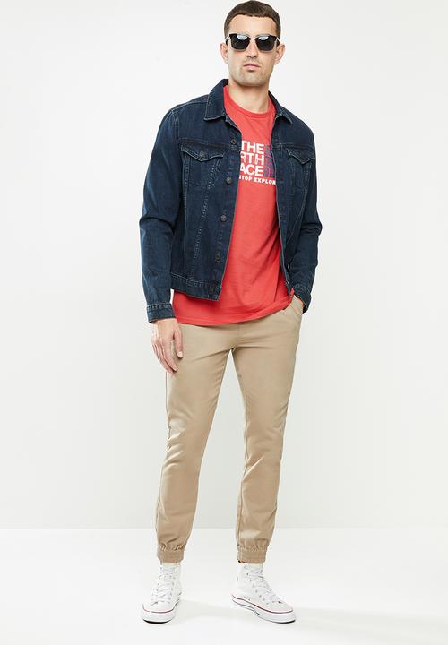 The North Face - Short sleeve rust 2 tee - red