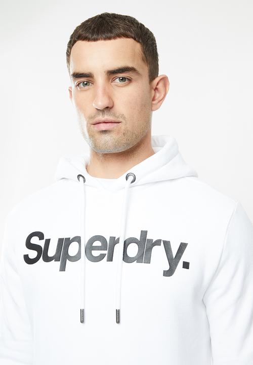 Superdry. - Cl ns hood - white 