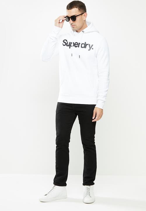 Superdry. - Cl ns hood - white 