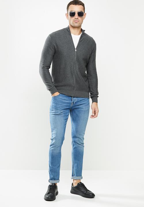 MANGO - Tenc cardigan - grey