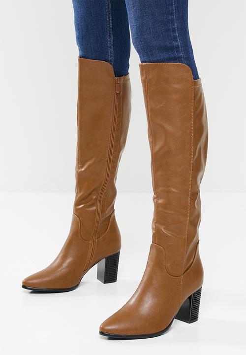 Butterfly Feet - Sierra over the knee boot - tan