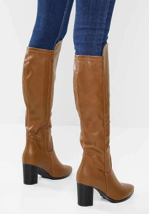 Butterfly Feet - Sierra over the knee boot - tan
