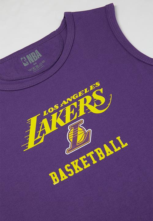 NBA - Lakers retro vest - purple