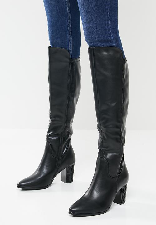 Butterfly Feet - Sierra over the knee boot - black